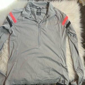 Pink light weight pull-over